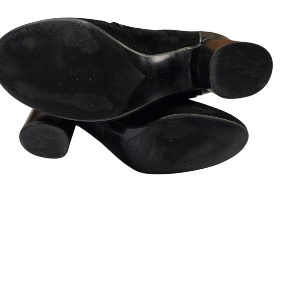 MNG Mango Boots Size 38 Black Bootie Military - Picture 7 of 10